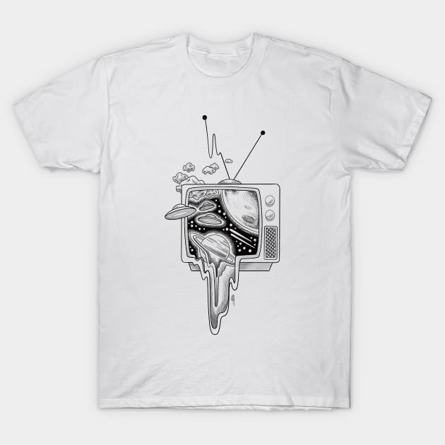 The Invasion Will be Televised T-Shirt by cocotatts